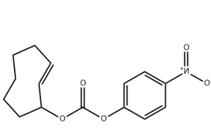(E)-环辛-2-烯-1-基(4-硝基苯基)碳酸酯	 