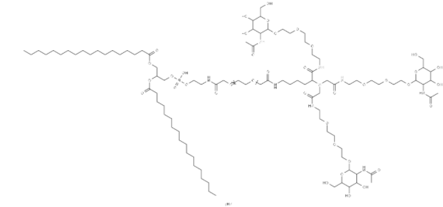 DSPE-PEG2000-triGalNAc ammonium 