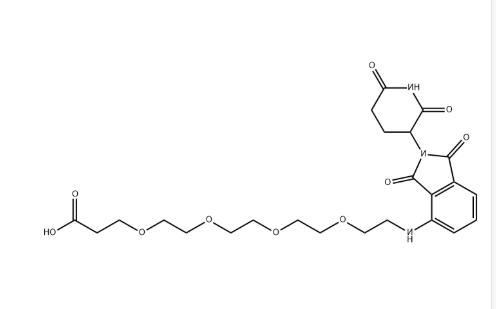 Pomalidomide-PEG4-COOH