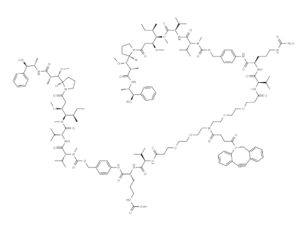 DBCO-(PEG2-VC-PAB-MMAE)2 DBCO-(PEG2-VC-PAB-MMAE)2
