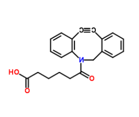 二苯基环辛炔-C6-羧酸 二苯基环辛炔-C6-羧酸
