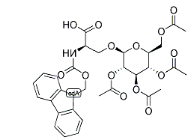 FMOC-L-SER(BETA-D-GLCAC4)-OH 