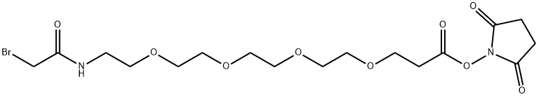 Bromoacetamido-PEG4-NHS