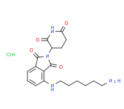 Thalidomide-NH-C6-NH2 hydrochloride Thalidomide-NH-C6-NH2 hydrochloride