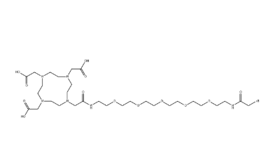 Bromoacetamido-PEG5-DOTA