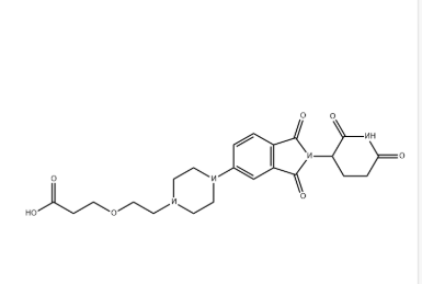 Thalidomide-Piperazine-PEG1-COOH