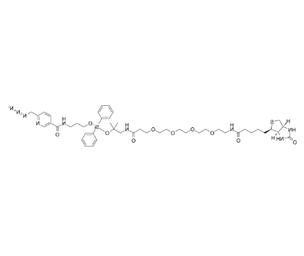Biotin-PEG4-dialkoxydiphenylsilane-picolyl azide Biotin-PEG4-dialkoxydiphenylsilane-picolyl azide
