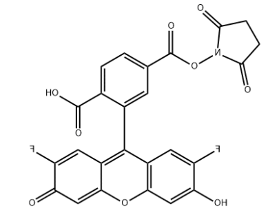 Difluorocarboxyfluorescein NHS, 6-isomer 