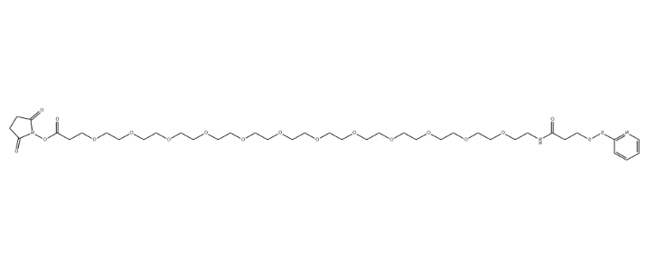 SPDP-PEG₁₂-NHS Ester，2601437-72-1.png