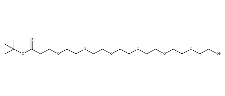 Hydroxy-PEG6-t-butyl ester，361189-64-2