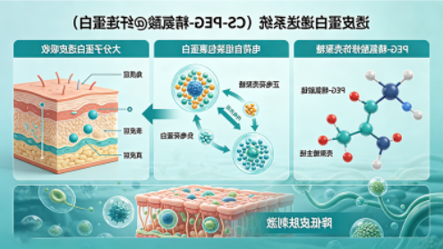透皮蛋白递送（CS-PEG-精氨酸@纤连蛋白）