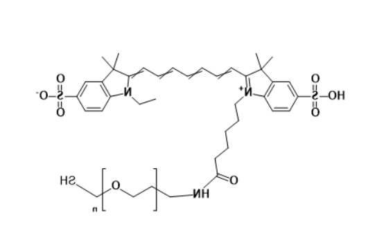 Thiol-PEG-Cyanine7，巯基-聚乙二醇-花青素 7