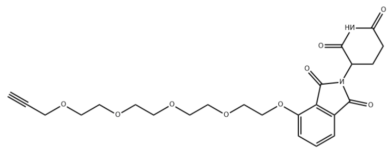 Thalidomide-O-PEG4-Propargyl