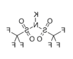 CAS号:90076-67-8双(三氟甲基磺酰基)酰亚胺钾,分子式:C2F6KNO4S2
